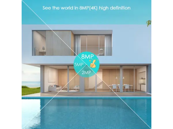 4k p2p smart wifi ptz xm-838 8mpx  kamera se zvukem icsee