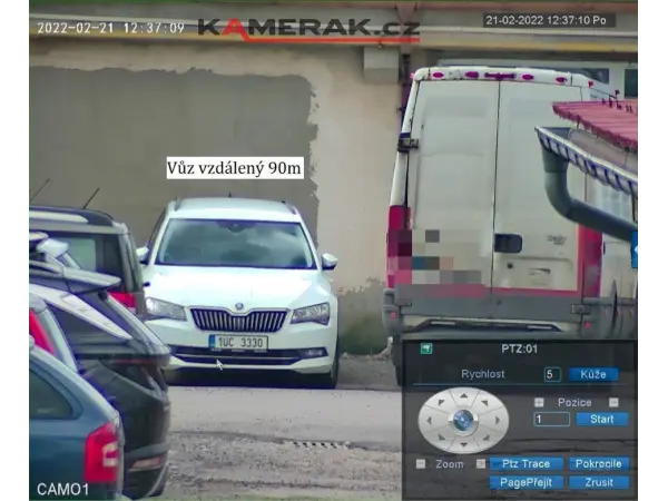 p2p wifi ip kamera xm-wf550a-m6 5mpx 20x opticky zoom