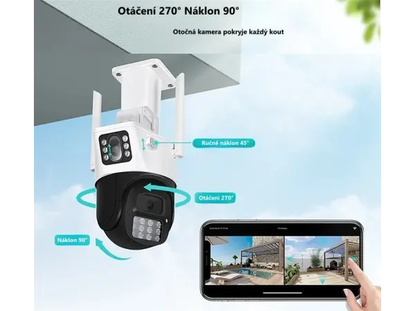 ptz kamera p2p xm-630 6mpx