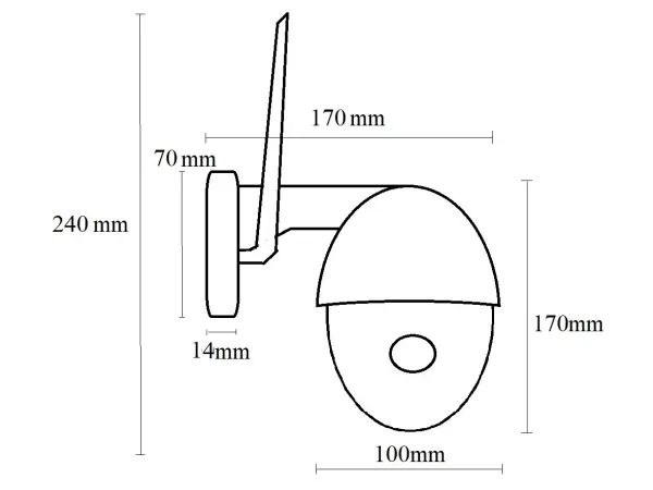 4g ptz kamera cah-913 se dvema objektivy 2+2mpx