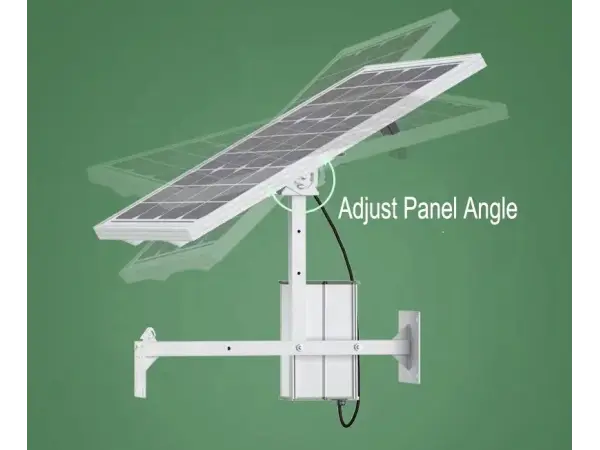 solarni panel 60w vc. baterie 40ah pro cctv kameru