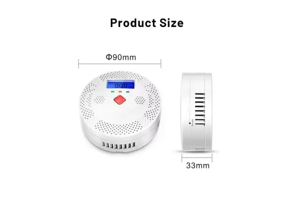 tuya smart wifi detektor co oxidu uhelnateho s lcd displayem