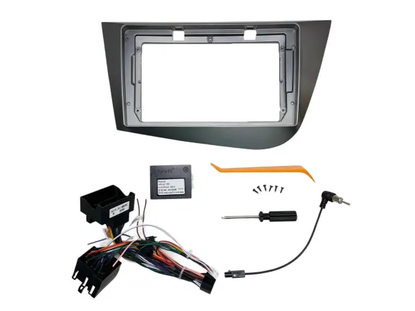 seat leon (2005-2012) - redukcni ramecek a7213 pro autoradio 9"