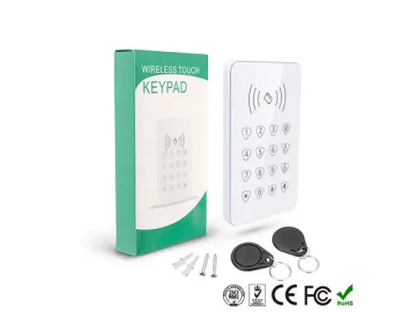bezdratova rfid klavesnice 433mhz pst-pk-10