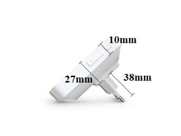magneticky signalizator otevreni dveri 433mhz, bily