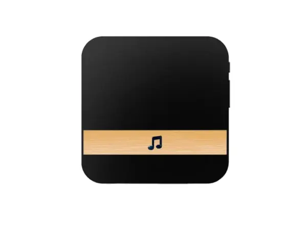 magneticky signalizator otevreni dveri 433mhz, cerny