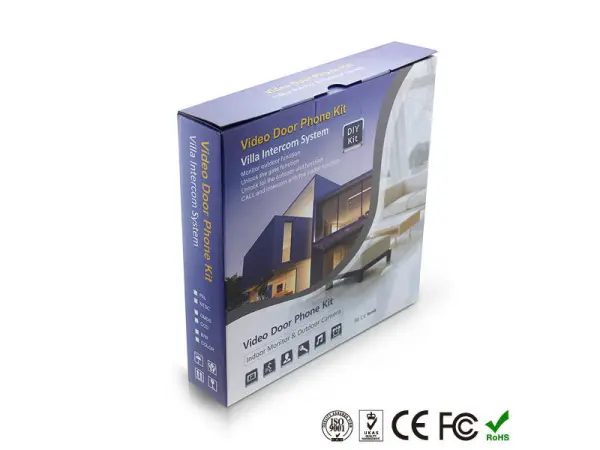 wifi domovni video zvonek pst-db09, s aplikaci tuya  android/ios