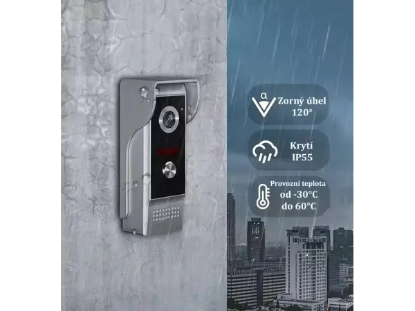  tuya smart wifi video zvonek pst-db10