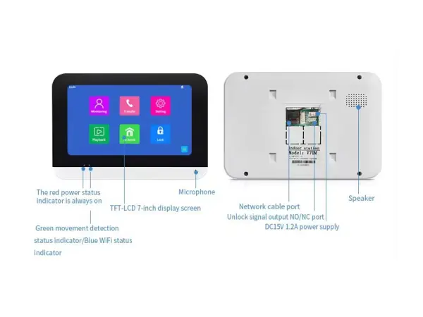  tuya smart wifi monitor pst-db10