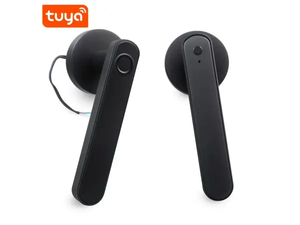tuya smart dverni zamek s cteckou otisku prstu bluetooth pst-t8
