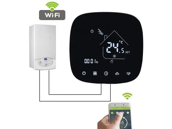 wifi smart termostat bht htw-ecb6 � tuya  android/ios