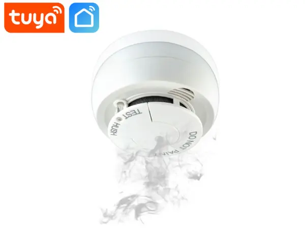 wifi smart tuya - detektor koure a pozaru smk-06 pro android/ios