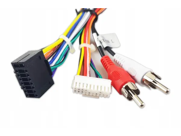 propojovaci kabel k autoradiu podofo 16pin s aux, ford focus c-max s-max kuga