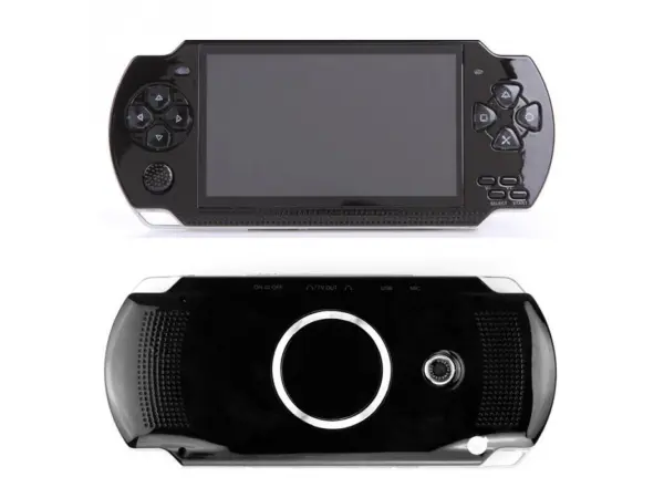 prenosna herni konzole x6 4.3 lcd, 8gb, 2000 vestavenych her, modra