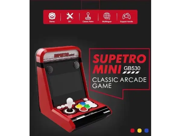 3d arcade console 7palcu lcd supretro 4263 retro videoher, hdmi