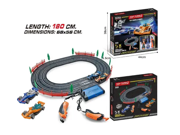 detska autodraha top turbo a51-1b s formuli, delka 180 cm