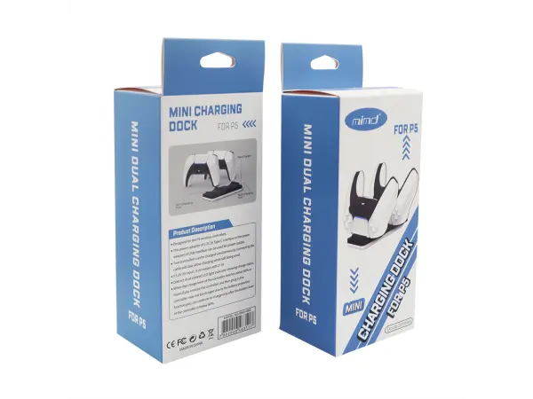 nabijeci stanice snd-463 pro 2 ovladace pro playstation 5 (ps5)