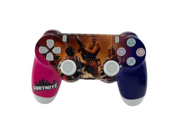 bluetooth bezdratovy gamepad s vibracemi pro ps4, fortnite 