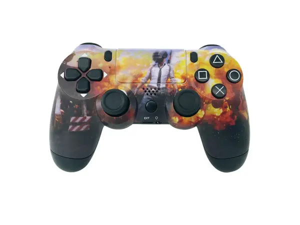 bluetooth bezdratovy gamepad s vibracemi pro ps4, pubg