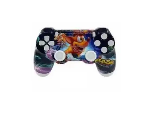 bluetooth bezdratovy gamepad s vibracemi pro ps4, crash bandicoot