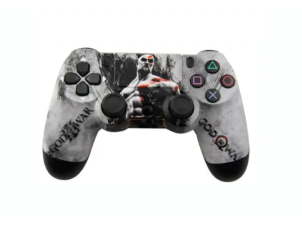 bluetooth bezdratovy gamepad s vibracemi pro ps4, god of war