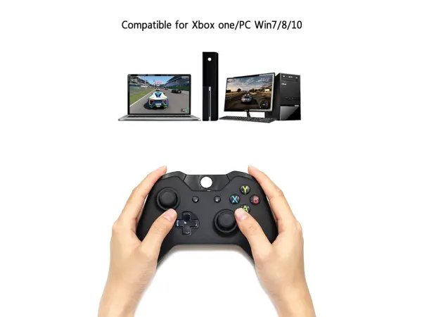 bezdratovy ovladac pro xbox one a pc, wireless 2.4 ghz - cerny