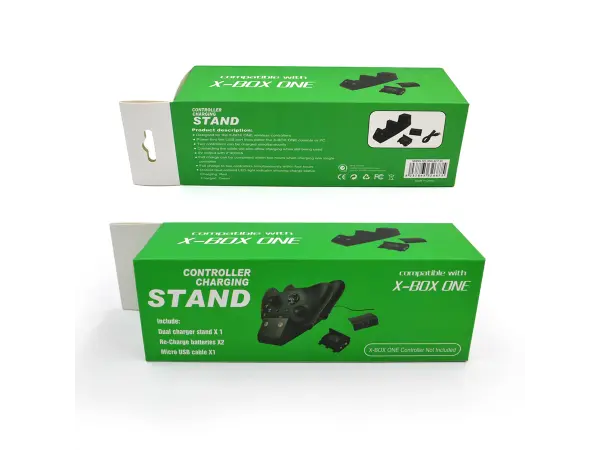 nabijeci stanice snd-321f-b + 2x baterie pro xbox one - black (xone)