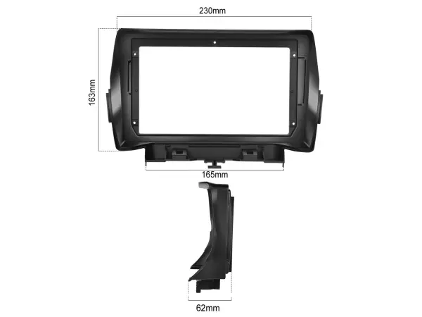 ford kuga (2013) - redukcni ramecek a7135 pro autoradio 9"