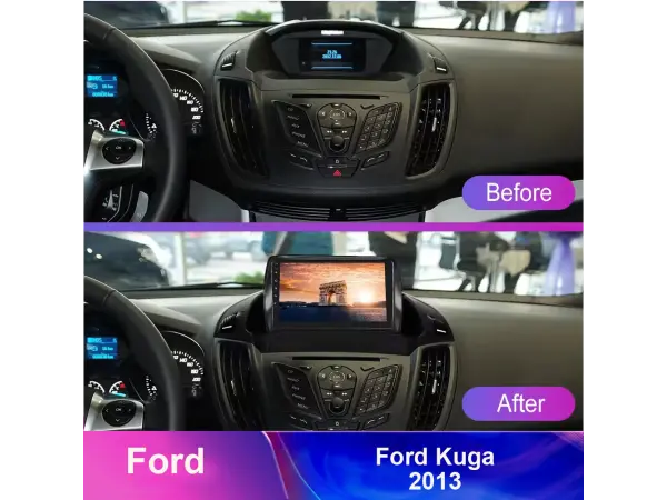 ford kuga (2013) - redukcni ramecek a7135 pro autoradio 9"