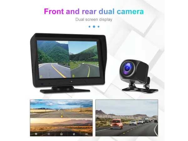 volna multimedialni 7 lcd a3007 s predni a parkovaci kamerou, android auto, carplay, fm transmitter, videoprehravac