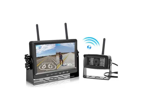 wifi parkovaci set truck bus trailer k0205 1 wifi kamera + 7" lcd split
