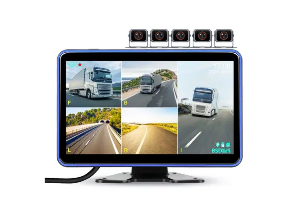 parkovaci set truck a3696, 10,1" hd displej + 5x parkovaci kamera