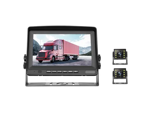 parkovaci system truck z2109 bus lcd 8" split screen s 2x ahd kamerou 12/24v +15 a 5m kabel