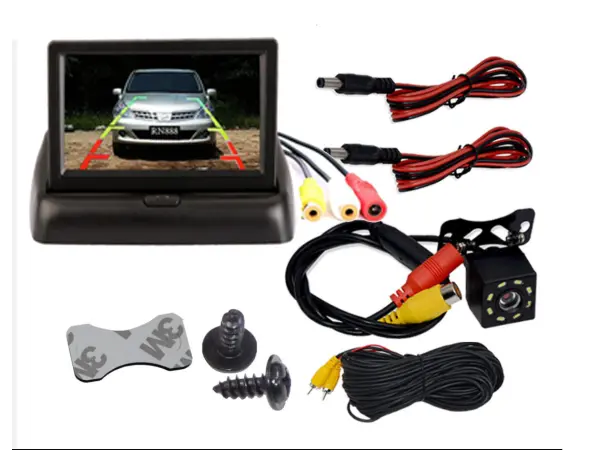 parkovaci set lcd 4,3" sklopny + kamera 8ir