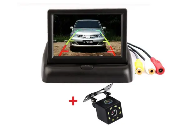 parkovaci set lcd 4,3" sklopny + kamera 8ir