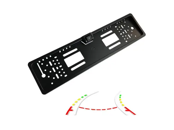 parkovaci set lcd 5" + kamera hd-e001 v spz s dynamickou trajektorii pomocnych car