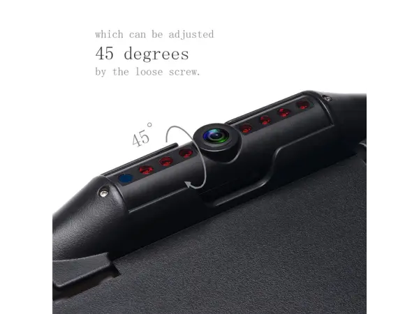 kamera a3723 ahd/cvbs 7 led k parkovacimu asistentu v drzaku spz