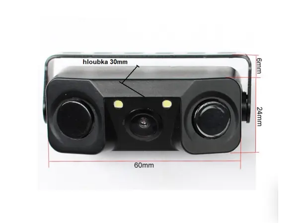 parkovaci, couvaci kamera se senzorem-alarmem k0093