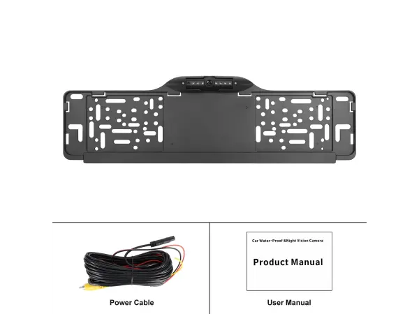 kamera a3723 ahd/cvbs 7 led k parkovacimu asistentu v drzaku spz