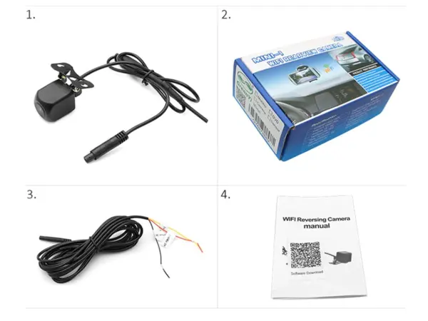 wifi 2,4ghz parkovaci kamera a2157 app joytrip pro mobilni telefon