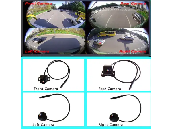 panoramaticky kamerovy system 360� ahd 720p ful color a3055 pro automobily