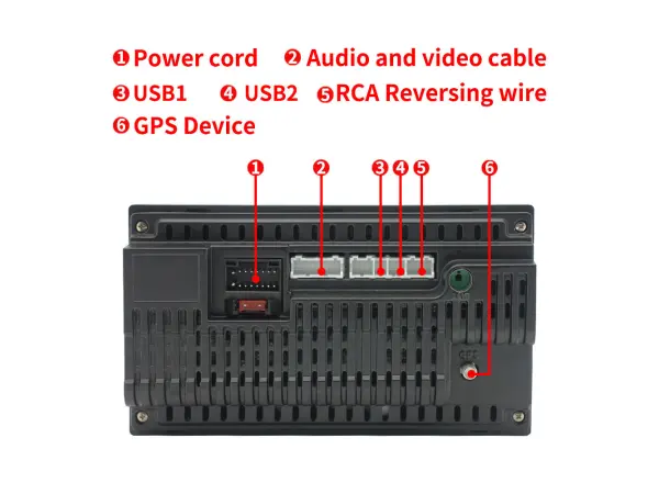 volna 2din autoradio td9210 2gb+32gb 7" android 10, prehravac s gps wifi bt fm phone link usb