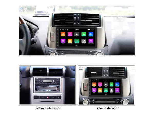 2din autoradio 7" a2749 android 10.0, prehravac s gps wifi bt fm phone link usb