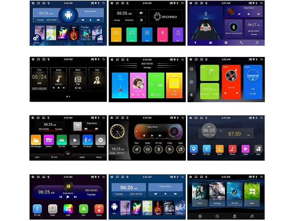 2din autoradio 7" a2749 android 10.0, prehravac s gps wifi bt fm phone link usb