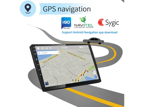 2din autoradio 10,1" lcd a2752 android 10, prehravac s gps wifi bt fm phone link usb, dab+