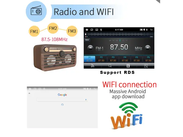 2din autoradio 10,1" lcd a2752 android 10, prehravac s gps wifi bt fm phone link usb, dab+