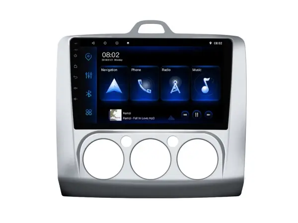 volna autoradio 9"lcd a2937 android 9.1 pro ford focus 2004-2011