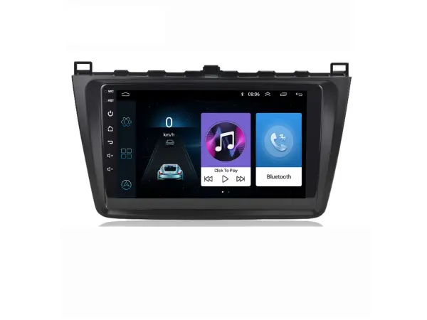 autoradio 9" q3495 android 9.1, podpora bt gps wifi pro mazda 6 rui wing 2009-2016