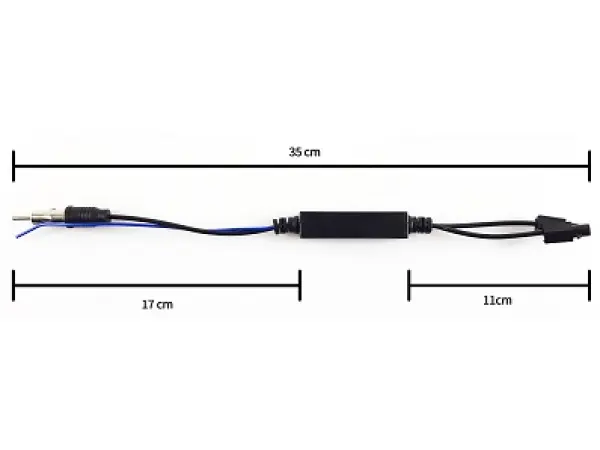antenni napajec y3136 a slucovac 2x fakra - din