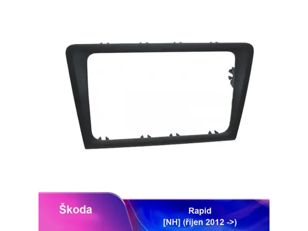 skoda rapid (2012)- redukcni ramecek autoradia sk-012 